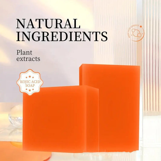 Brightening Skin Color Handmade Turmeric Kojic Acid Soap